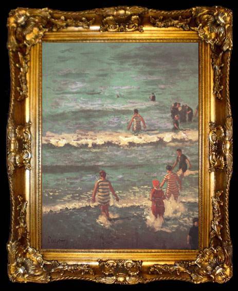 framed  Walter Sickert Bathers-Dieppe (nn02), ta009-2